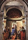 Altarpiece Canvas Paintings - San Zaccaria Altarpiece